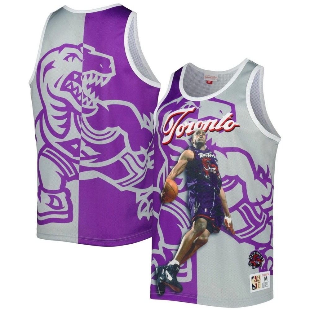 NWT - Mitchell & Ness Toronto Raptors, Vince Carter Player Jersey, Size - XL